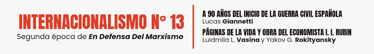 Revista Internacionalismo (Segunda época EDM) Nro 13