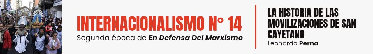 Revista Internacionalismo (Segunda época EDM) Nro 14