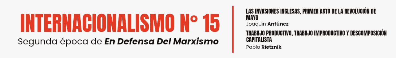 Revista Internacionalismo (Segunda época EDM) Nro 15