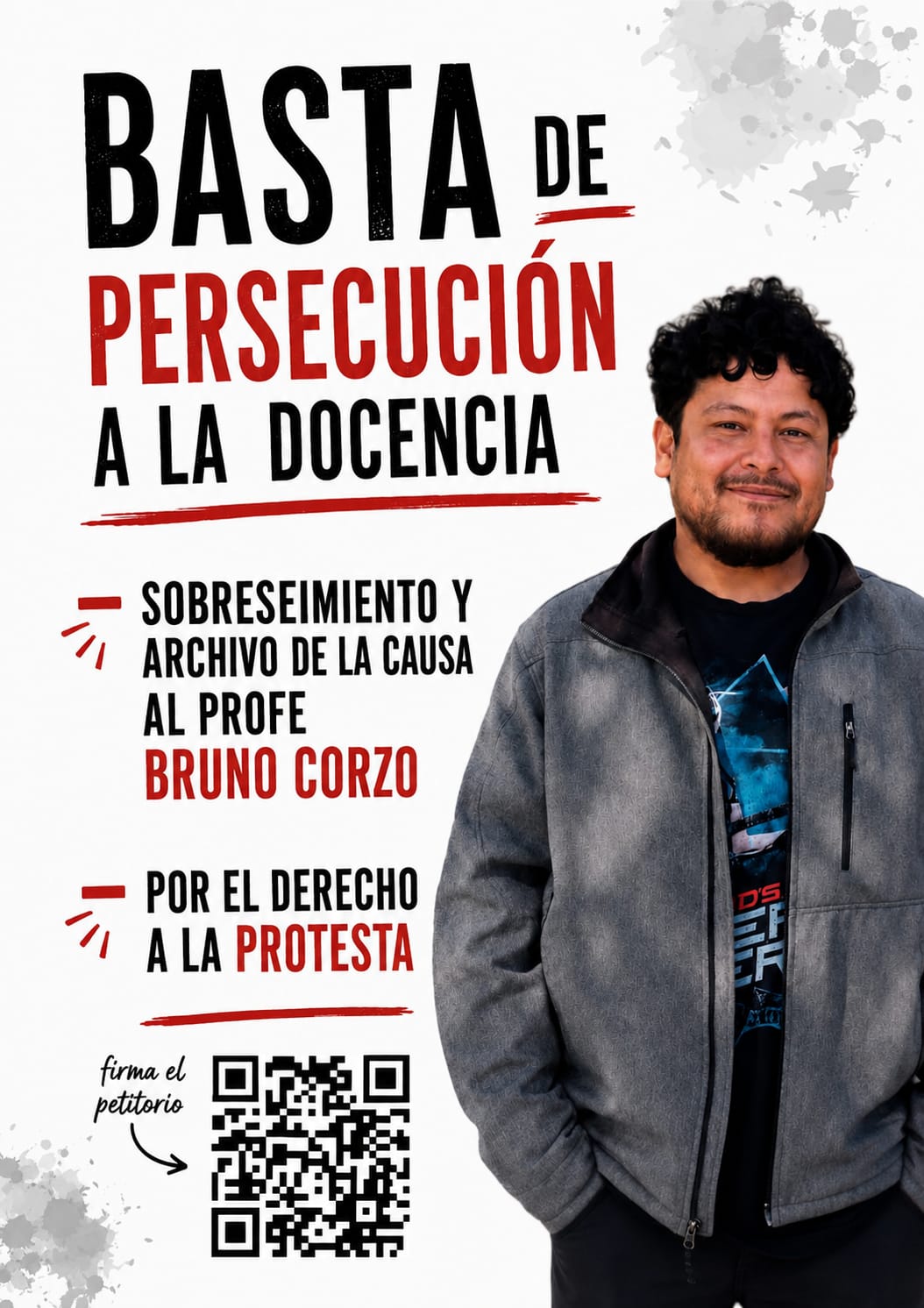 Sobreseimiento y archivo de la causa del profe Bruno Corzo
