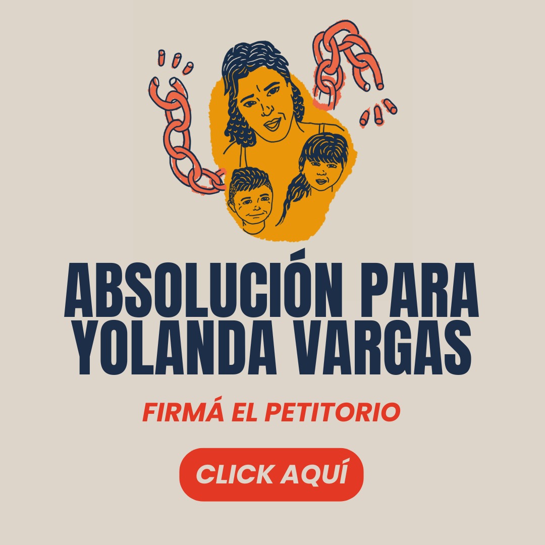 FIRMA EL PETITORIO POR ABSOLUCIÓN PARA YOLANDA